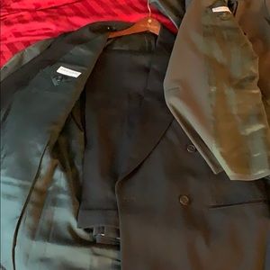 Armani’s suit olive green -navy blue